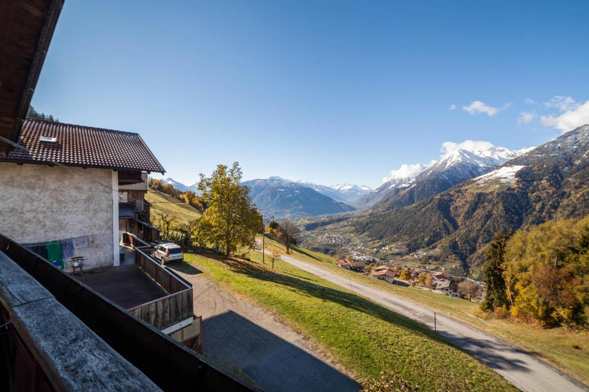 Hoferhof Apartement Bergspitze Schenna Buitenkant foto
